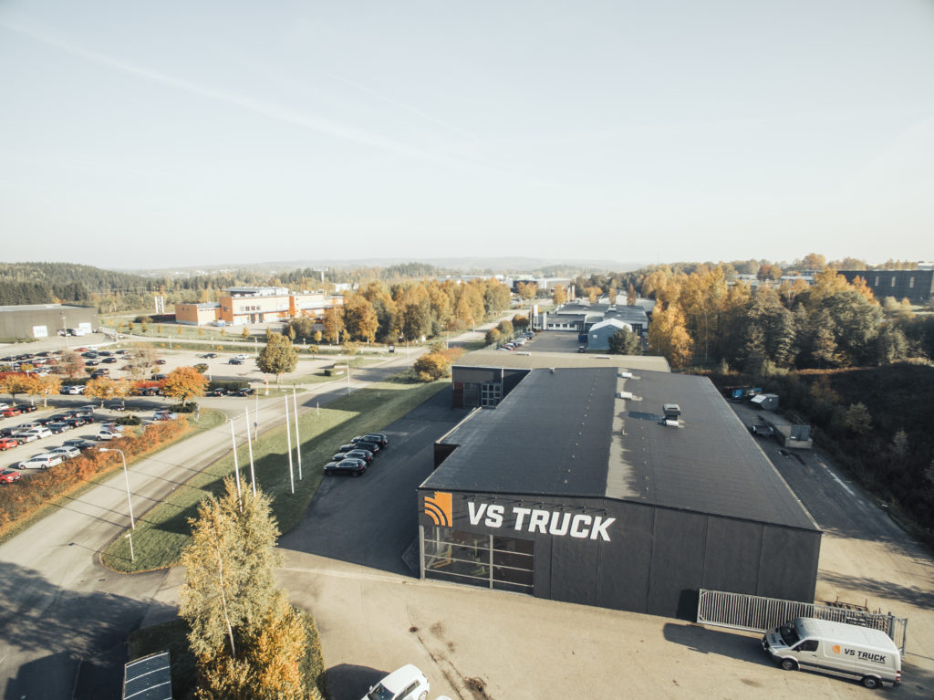 VS Truck anläggning i Borås.